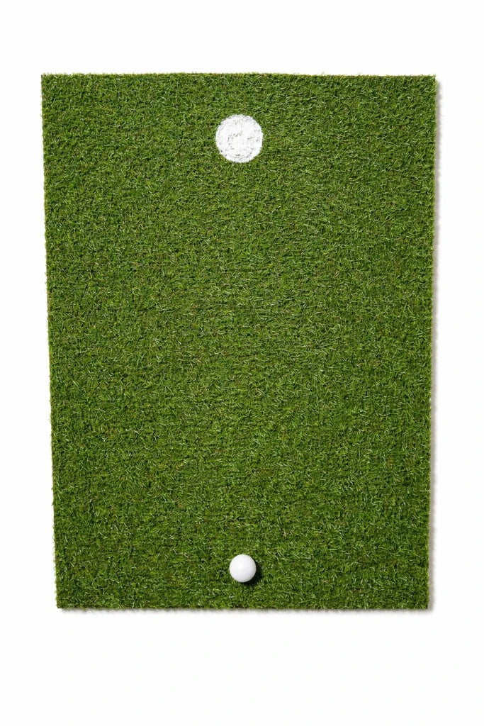 Ass (einlochen mit dem ersten Schlag) Golf Art – Original Grass Wall Art with Golf Ball by Biggs