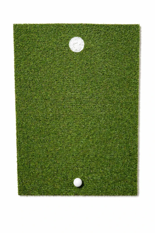 Ass Golf Art – Original Grass Wall Art with Golf Ball by Biggs