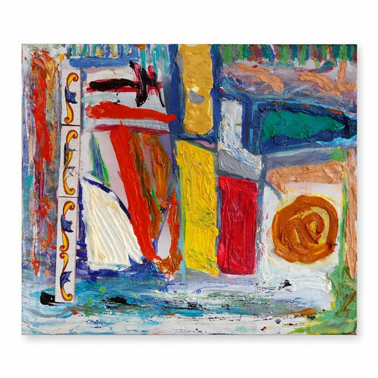Los Colores Original Artwork – Colourful Abstract Canvas by Biggs