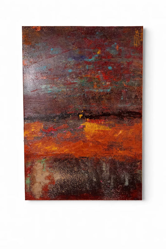 Stairway To Heaven Original Artwork – Atmospheric Abstract Canvas by Biggs