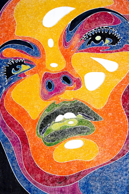 Venus Krustallos Original Artwork – Large Colourful Portrait Art (Artist Unknown)